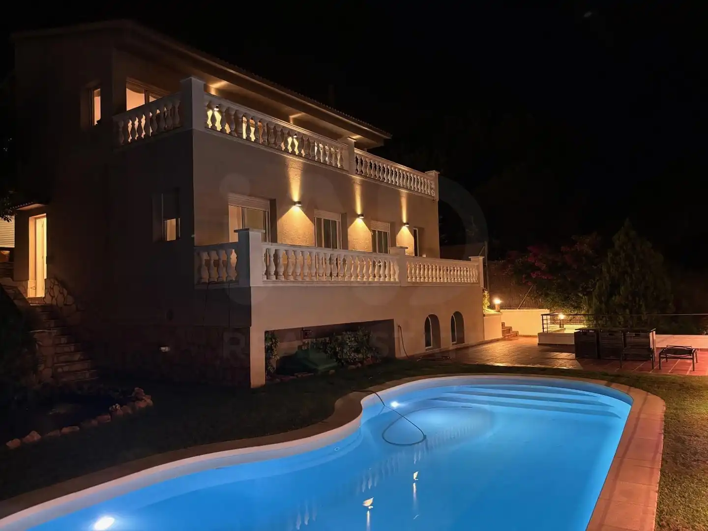 Piscina de Casa o xalet en venda en Calella amb Aire condicionat, Terrassa i Piscina