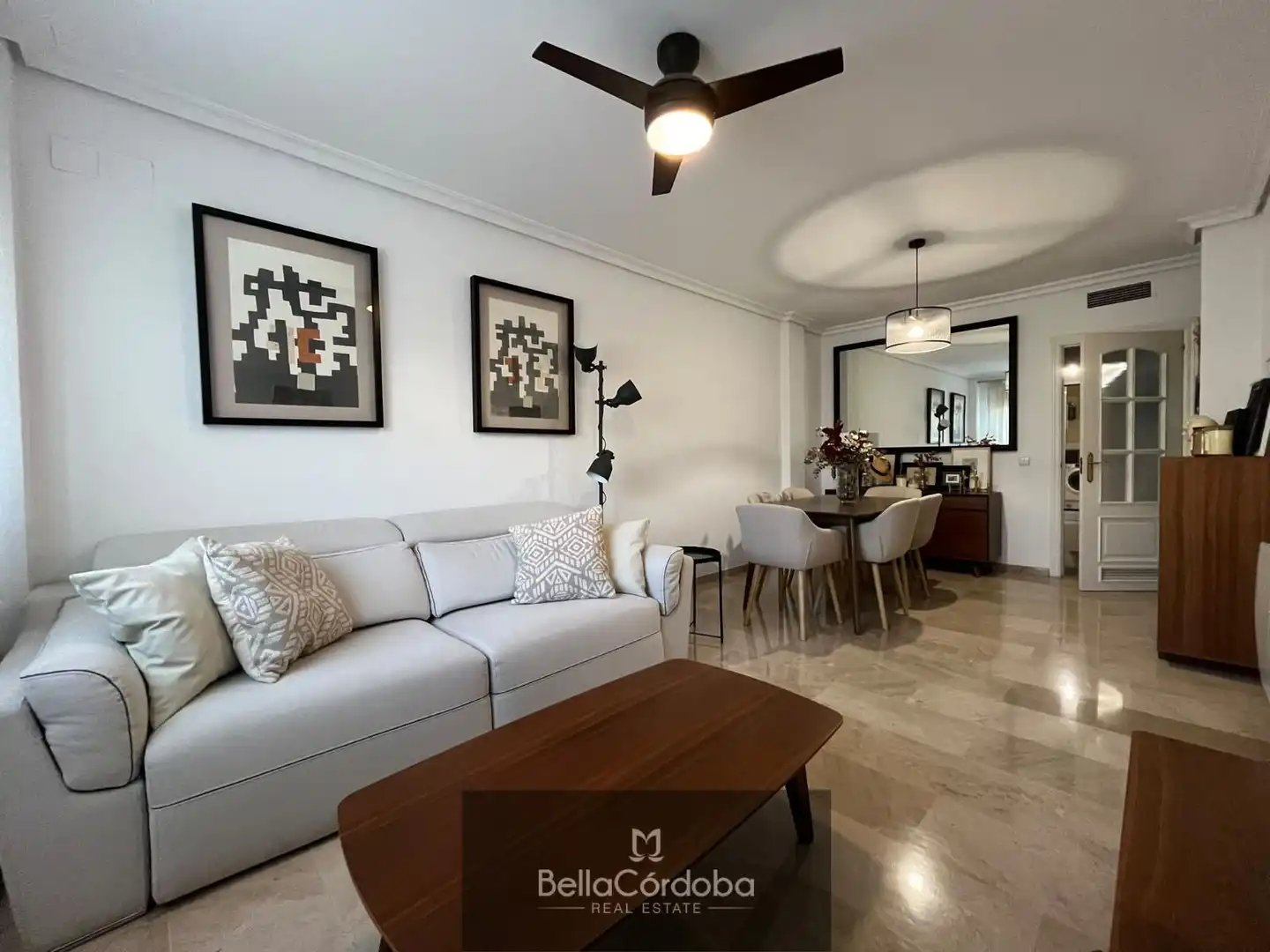 Sala de estar de Piso en venta en Córdoba con Aire acondicionado, Terraza y Trastero