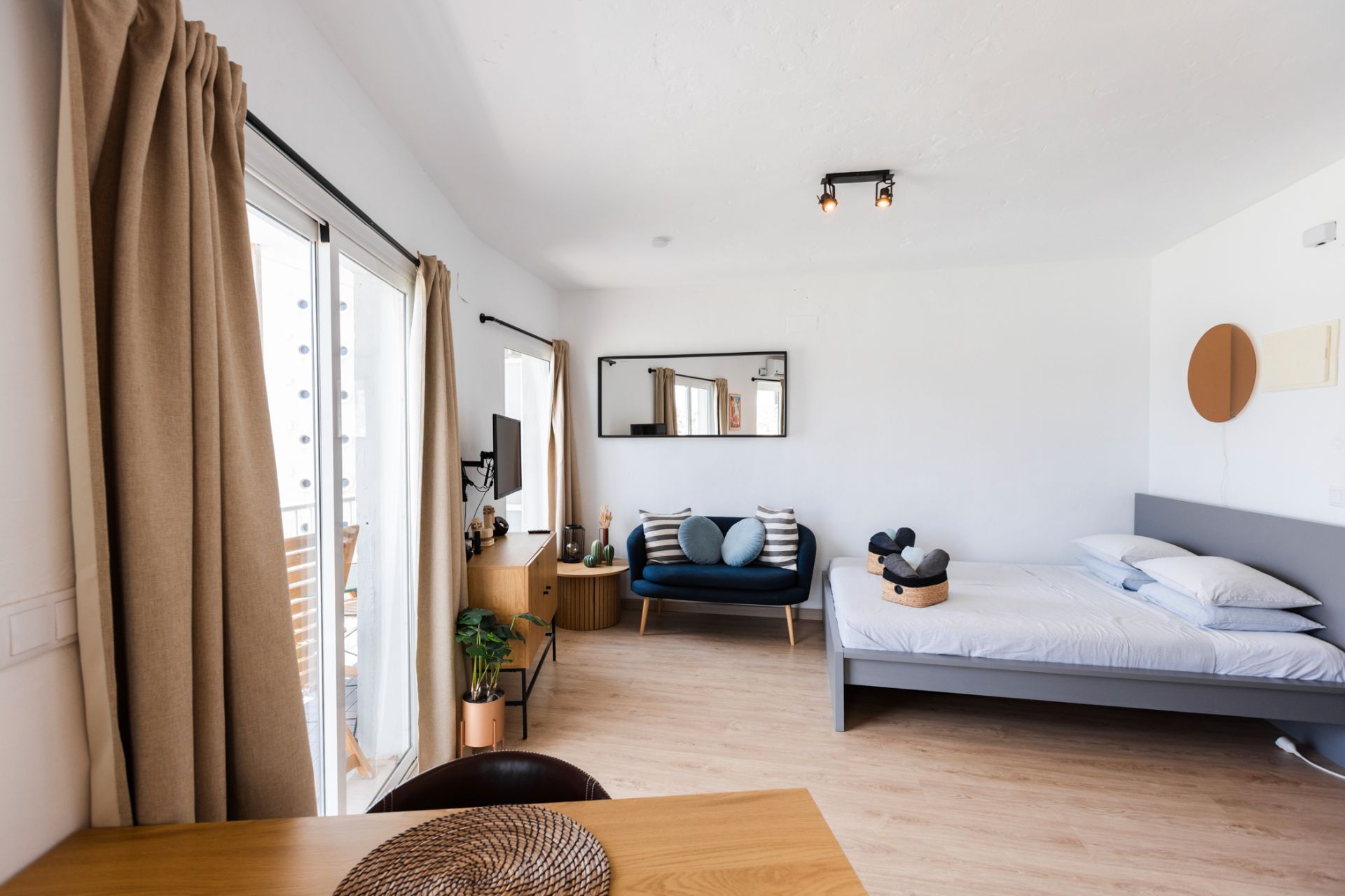 Habitación de Apartamento en venta en Calpe / Calp con Aire acondicionado, Terraza y Lavadora