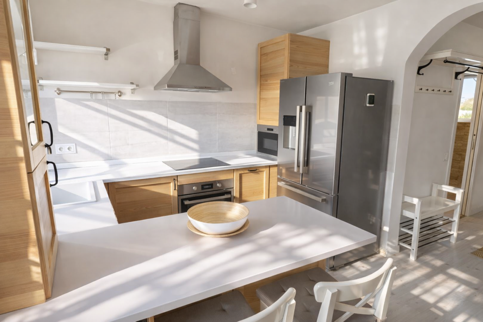 Kitchen of Single-family semi-detached for sale in Soto del Real  with Air Conditioner, Heating and Terrace