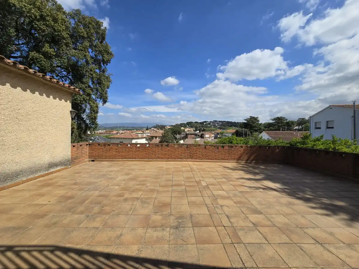 Terrassa de Finca rústica en venda en La Roca del Vallès amb Terrassa i Balcó
