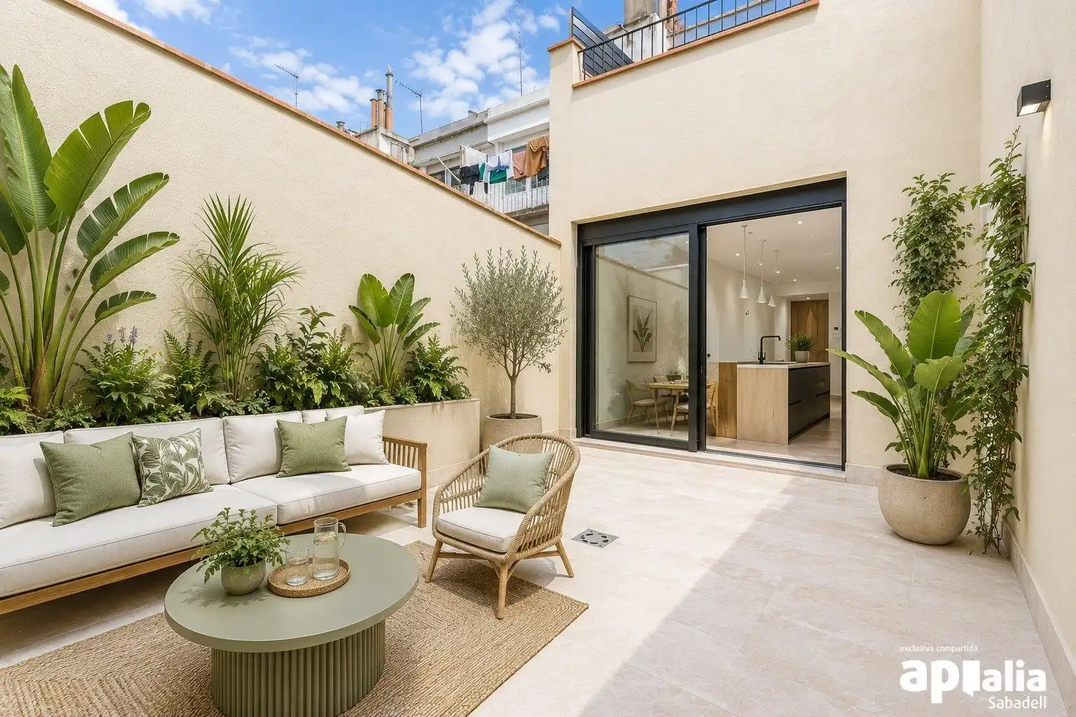 Terraza de Casa o chalet en venta en Sabadell con Aire acondicionado, Calefacción y Terraza