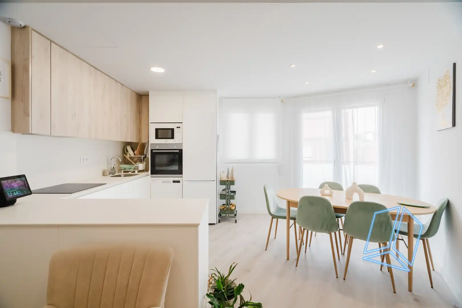 Cocina de Dúplex en venta en Passeig Maragall