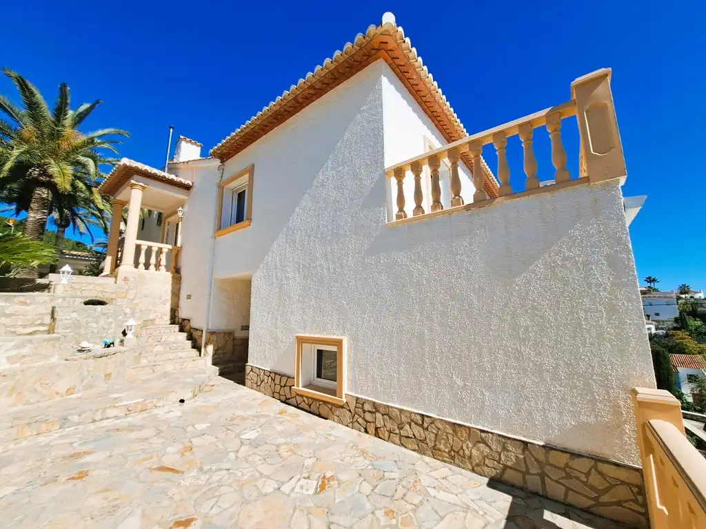Exterior view of Houses for sale in Dénia  with Air Conditioner, Heating and Private garden