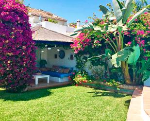 Garden of House or chalet for sale in Marbella  with Air Conditioner, Terrace and Swimming Pool