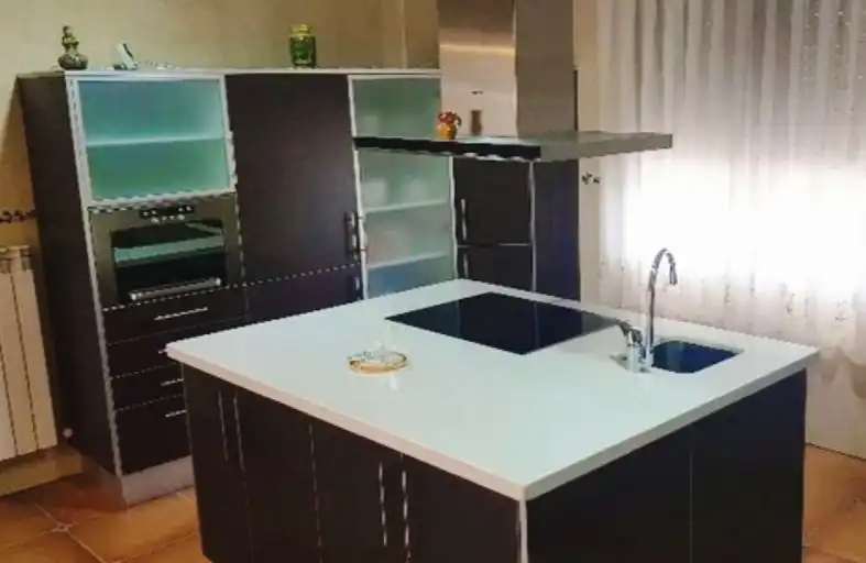 Cocina de Casa o chalet en venta en Villalobón con Calefacción, Jardín privado y Terraza