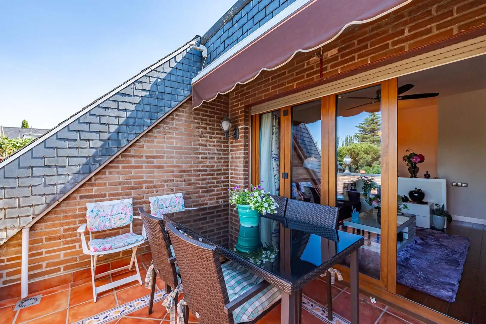Terrasse von Maisonette zum Verkauf in Majadahonda mit Heizung, Privatgarten und Terrasse