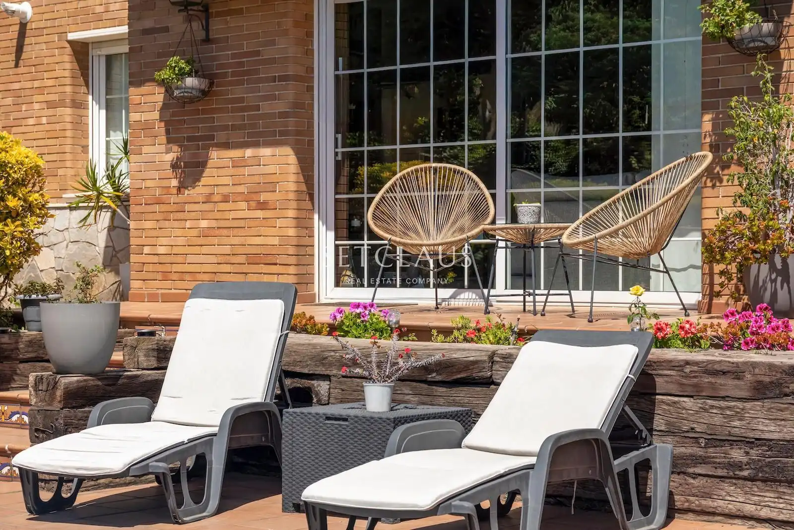 Terrassa de Casa o xalet en venda en Premià de Dalt amb Calefacció, Jardí privat i Terrassa