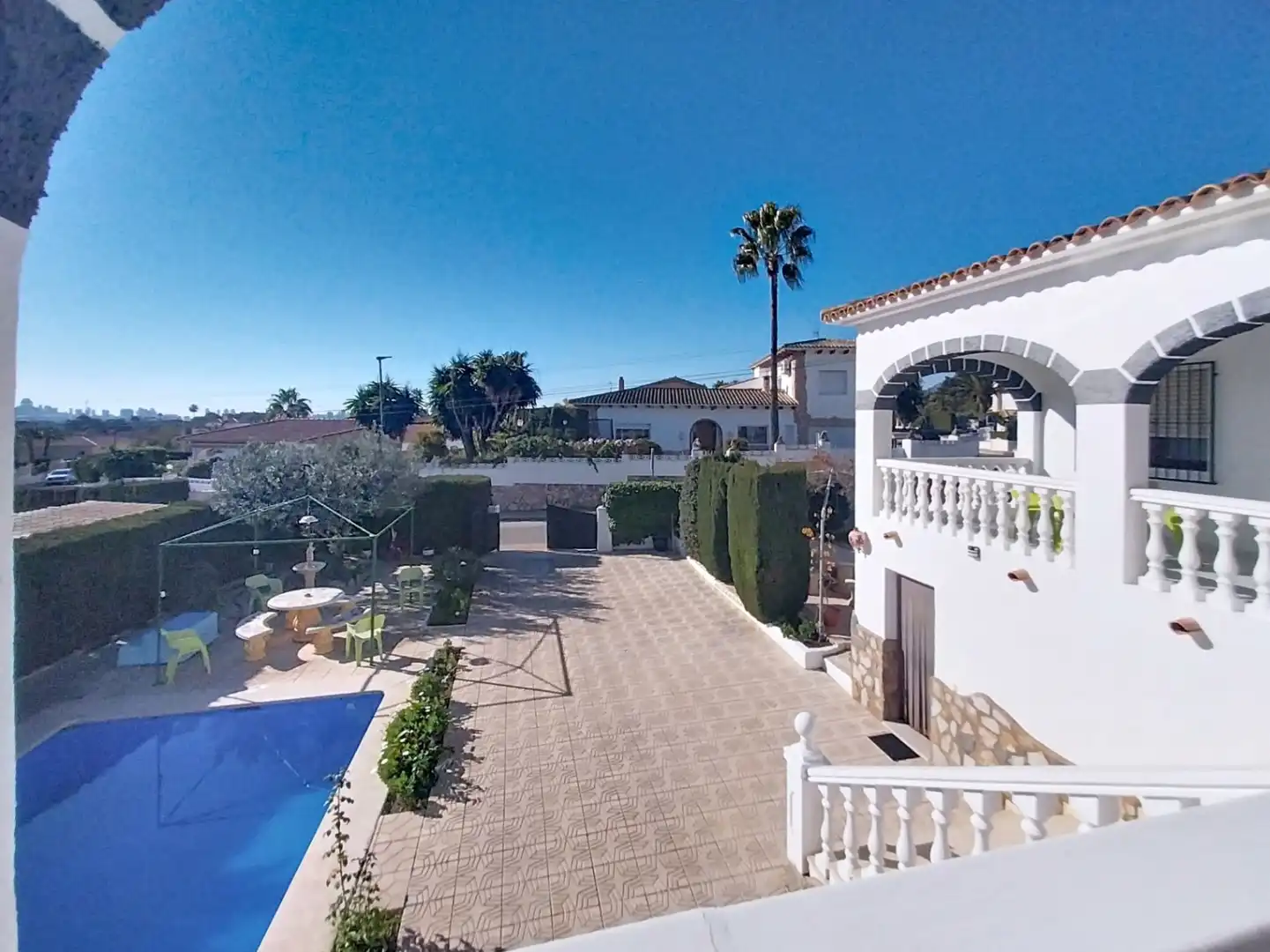 Exterior view of Houses for sale in L'Alfàs del Pi  with Air Conditioner, Heating and Private garden