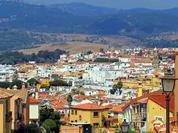 Vista exterior de Casa o xalet en venda en Los Barrios amb Aire condicionat, Jardí privat i Terrassa
