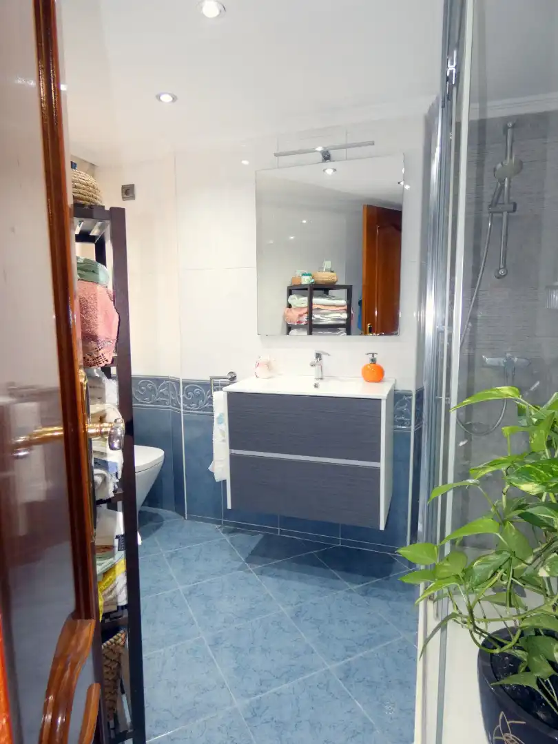 Bany de Pis en venda en Bilbao  amb Calefacció, Parquet i Terrassa
