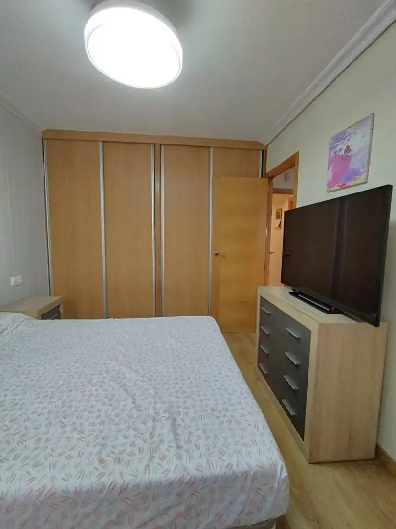 Bedroom of Flat for sale in Murcia  with Air Conditioner, Heating and Furnished