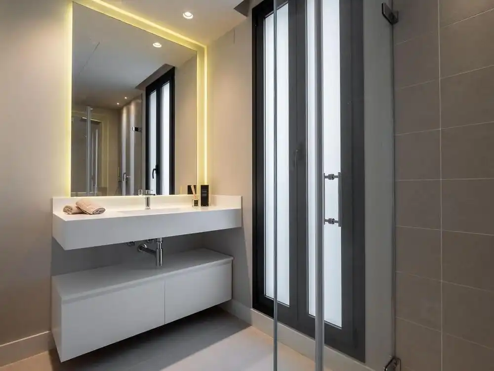 Bathroom of Houses for sale in Estepona  with Air Conditioner, Private garden and Terrace