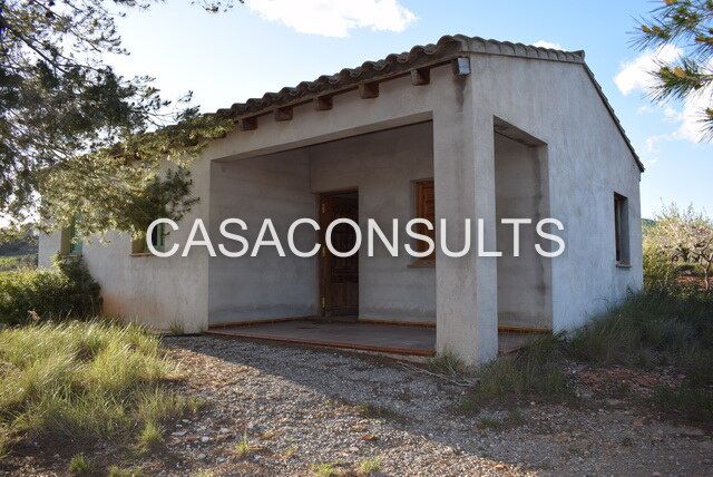 Vista exterior de Finca rústica en venda en Les Coves de Vinromà amb Terrassa