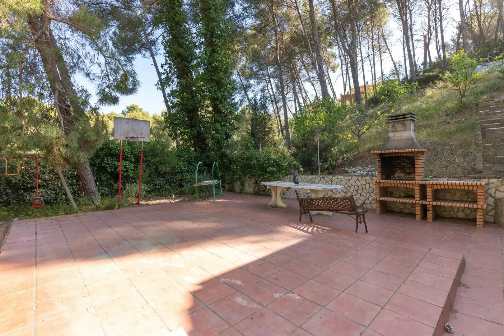Terrassa de Casa o xalet en venda en Rubí amb Aire condicionat, Jardí privat i Terrassa