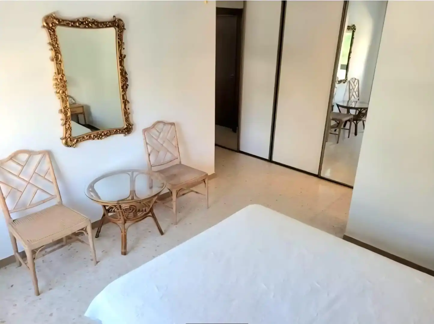 Bedroom of Flat for sale in Torremolinos  with Air Conditioner, Private garden and Terrace