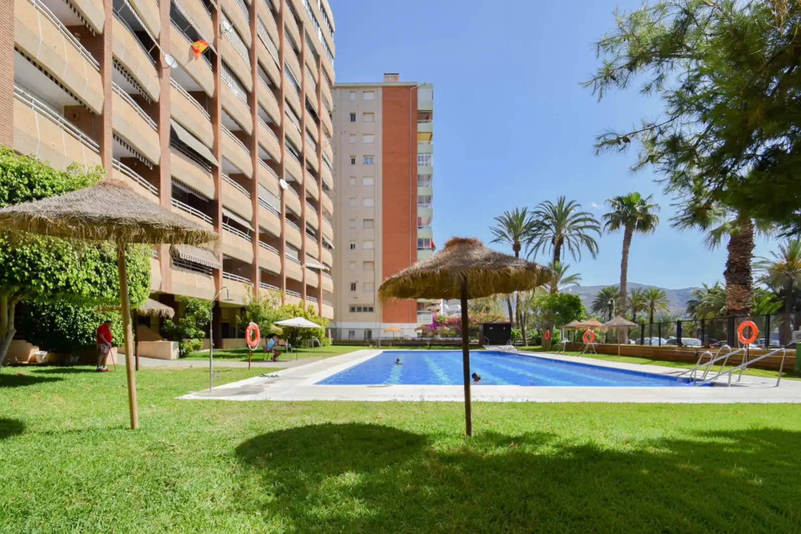 Garden of Flat for sale in Almuñécar  with Parquet flooring, Terrace and Furnished