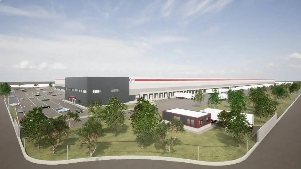 Außenansicht von Fabrikhallen zur Miete in Tarragona