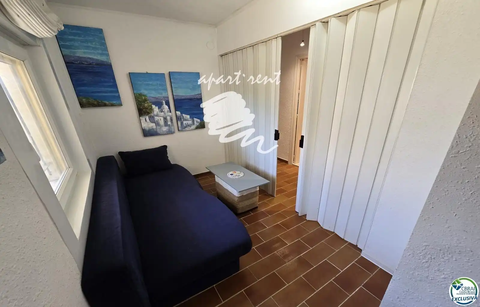 Sala de estar de Piso en venta en Empuriabrava con Aire acondicionado, Calefacción y Terraza