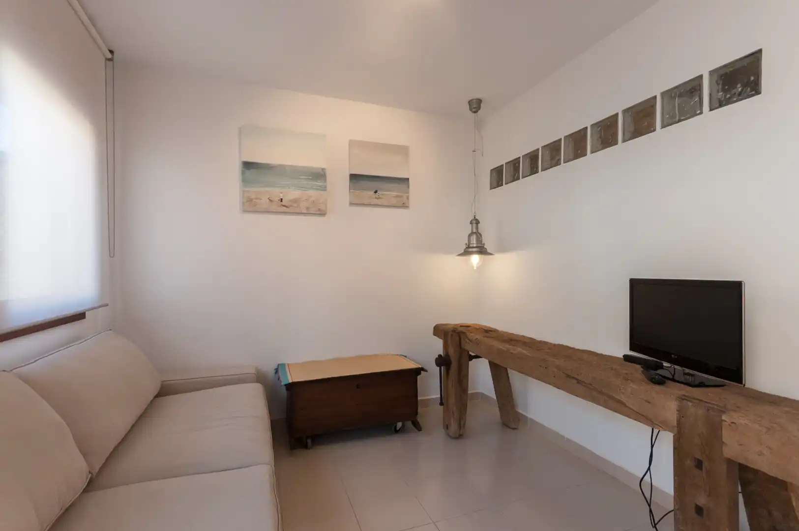 Sala d'estar de Apartament en venda en Tossa de Mar amb Aire condicionat, Terrassa i Traster