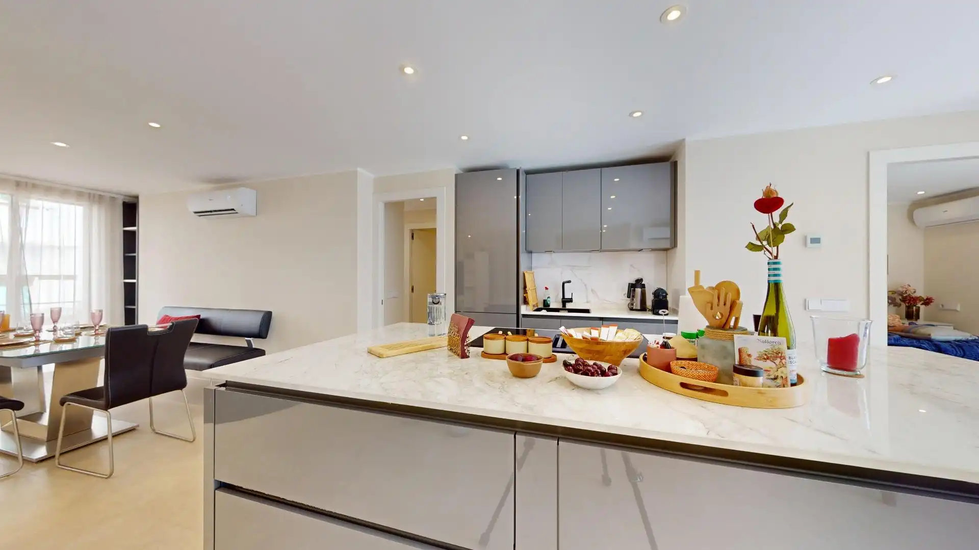 Kitchen of Flat for sale in  Palma de Mallorca  with Air Conditioner, Heating and Terrace