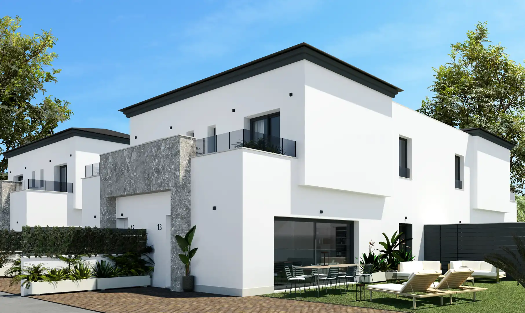 Casa pareada con piscina en venta en Calle Josefa Botella Samper, imagen 6