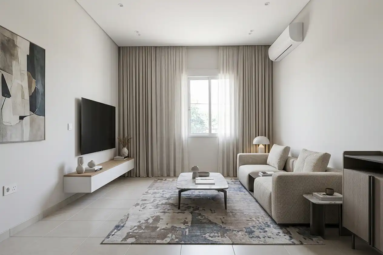 Sala de estar de Piso en venta en Madrid