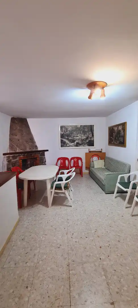 Sala de estar de Casa o chalet en venta en El Tiemblo  con Aire acondicionado, Jardín privado y Terraza