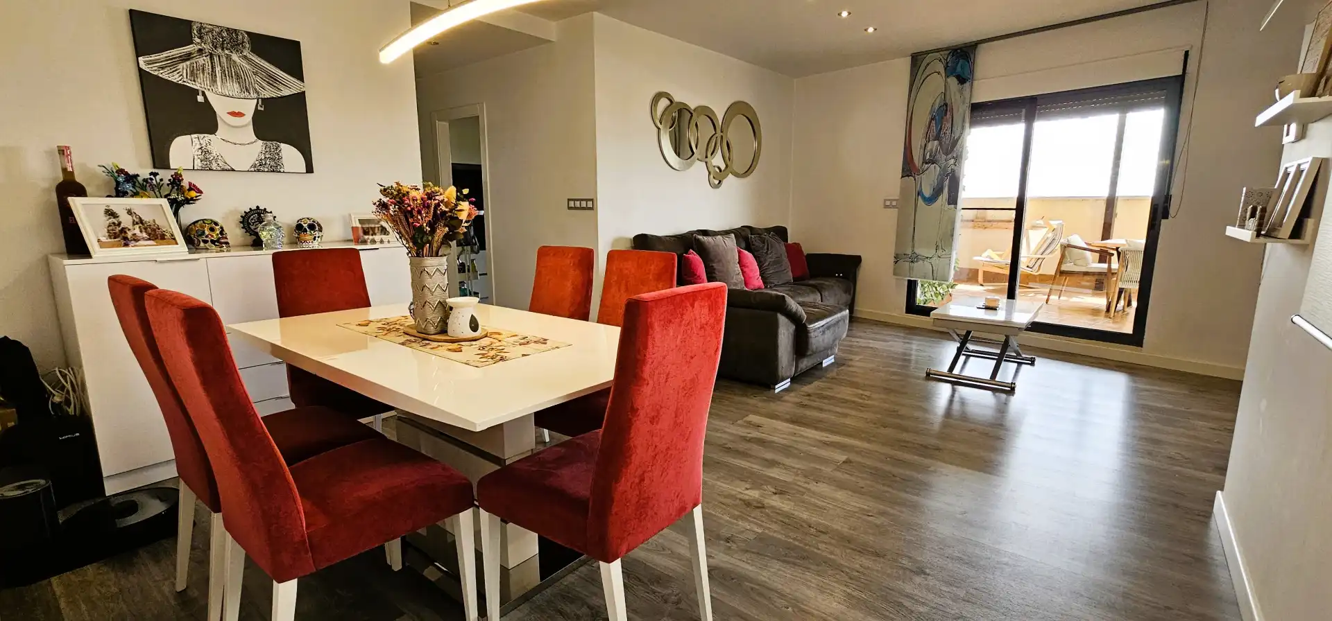 Comedor de Ático en venta en Totana con Aire acondicionado, Parquet y Terraza