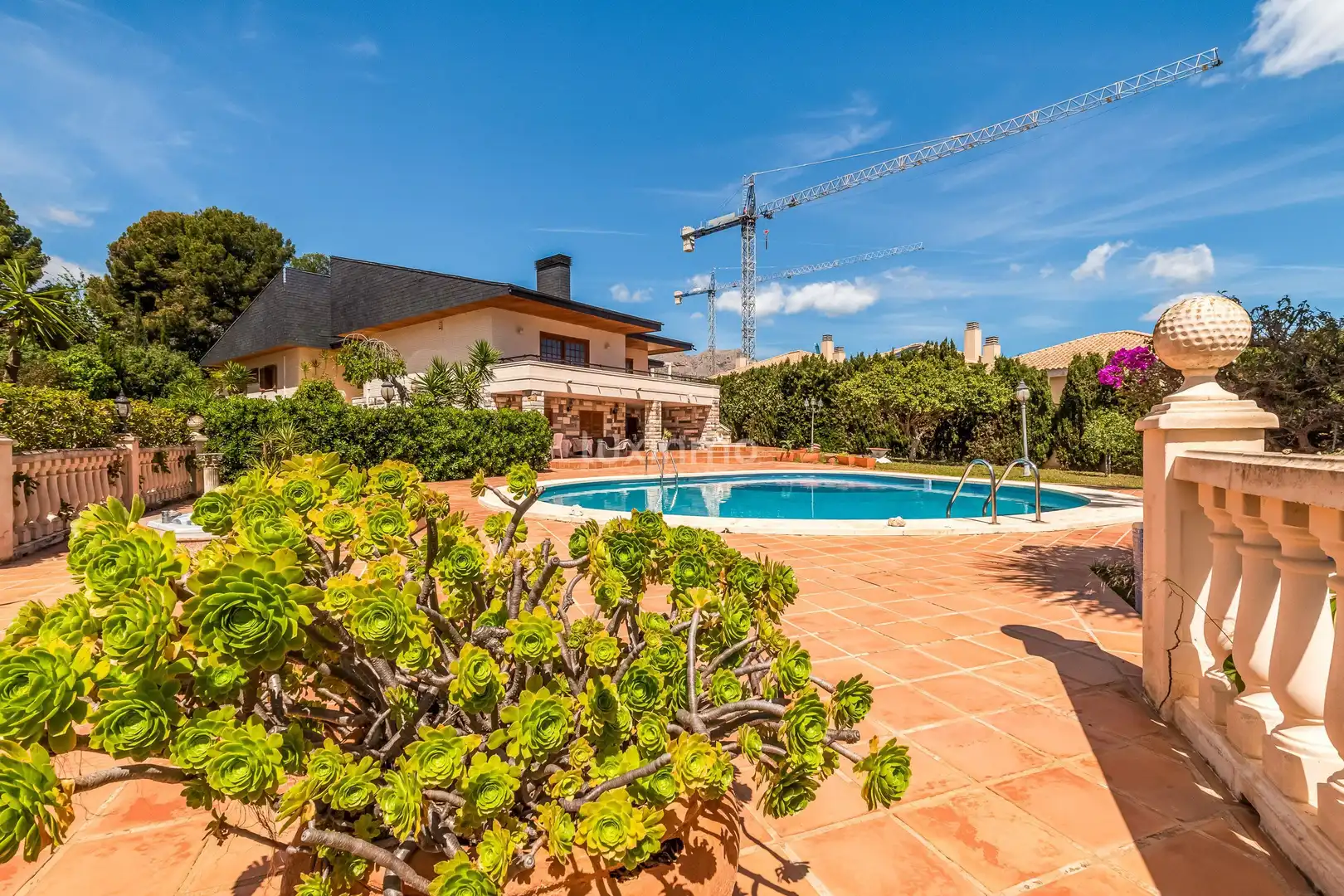Jardín de Casa o chalet en venta en La Nucia con Aire acondicionado, Terraza y Trastero