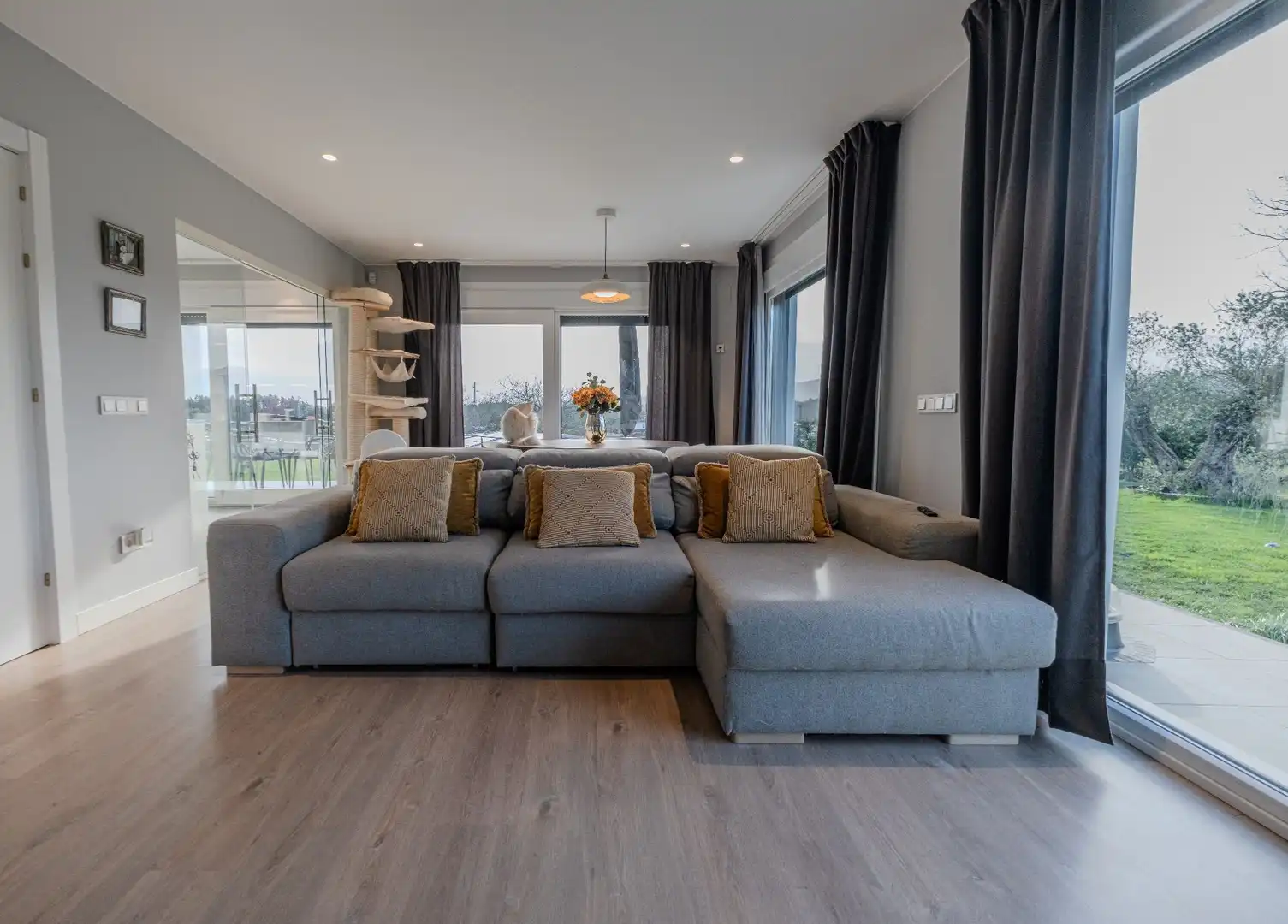 Sala de estar de Casa o chalet en venta en Castrillón con Aire acondicionado, Calefacción y Jardín privado
