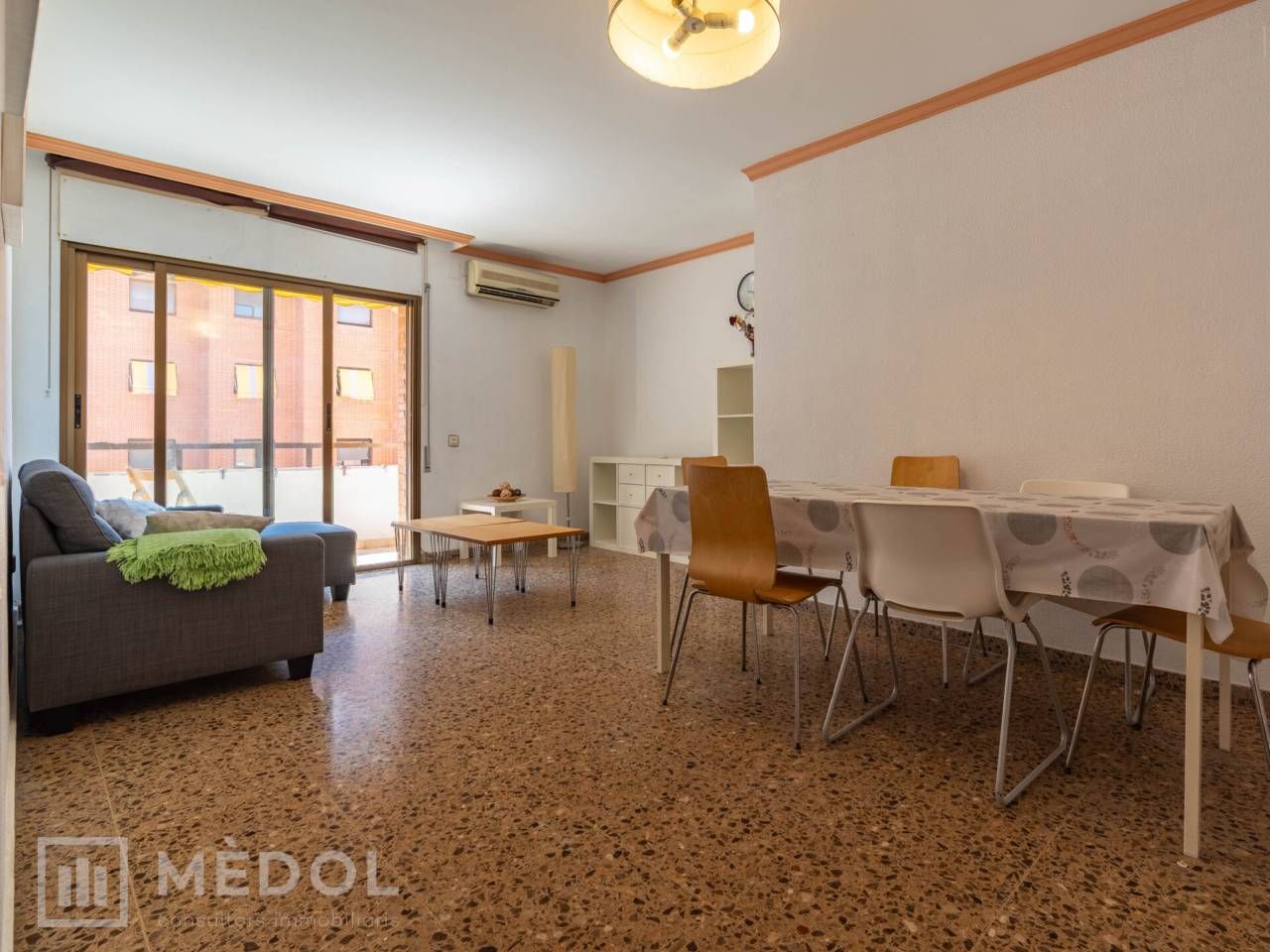 Living room of Flat for sale in  Tarragona Capital  with Air Conditioner, Heating and Furnished