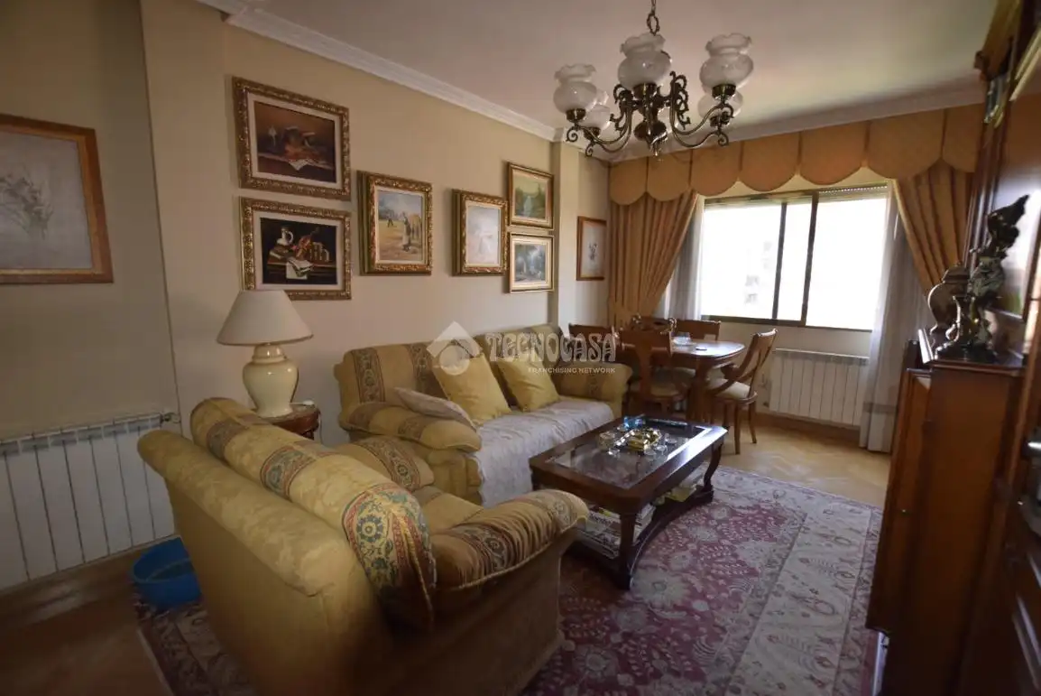 Sala de estar de Piso en venta en Alcorcón con Aire acondicionado, Calefacción y Terraza