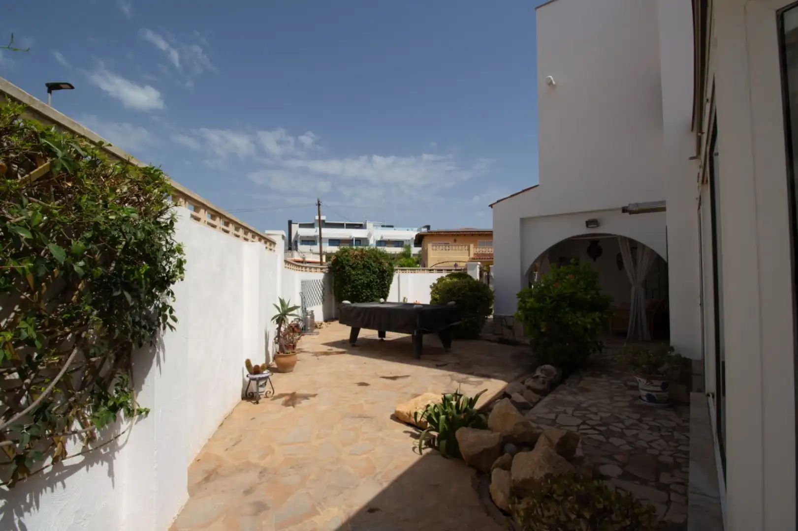 Terraza de Casa o chalet de alquiler en L'Alfàs del Pi con Aire acondicionado, Calefacción y Piscina