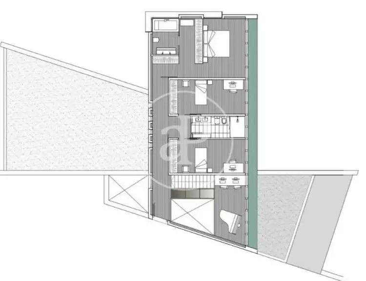 Casa con terrazza in vendita a Carrer del Turó de la Carlina, imagen 63