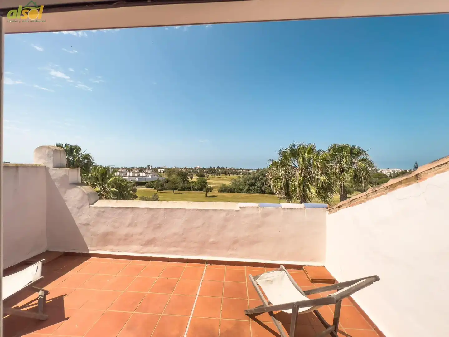 Terrace of Attic for sale in Rota  with Air Conditioner, Terrace and Storage room