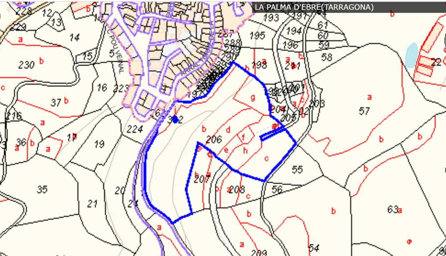 Land for sale in La Palma d'Ebre