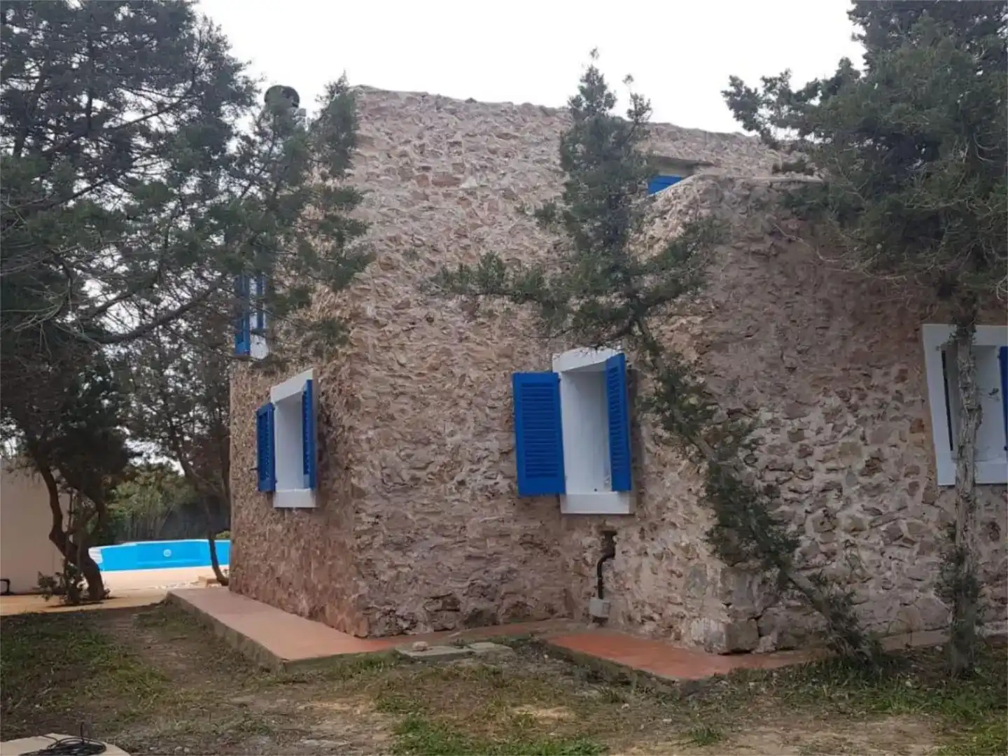 Vista exterior de Casa o chalet en venta en Formentera con Aire acondicionado, Jardín privado y Parquet