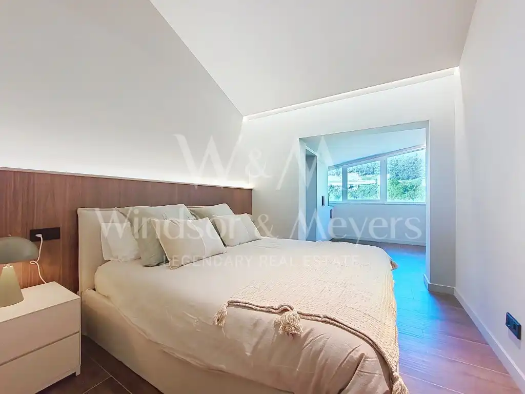 Schlafzimmer von Dachboden zur Miete in La Massana mit Heizung, Möbliert und Ofen