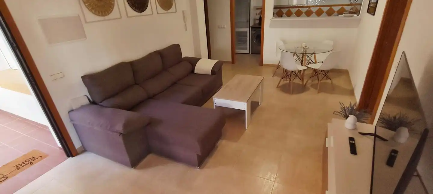 Wohnzimmer von Wohnungen zur Miete in Las Salinas