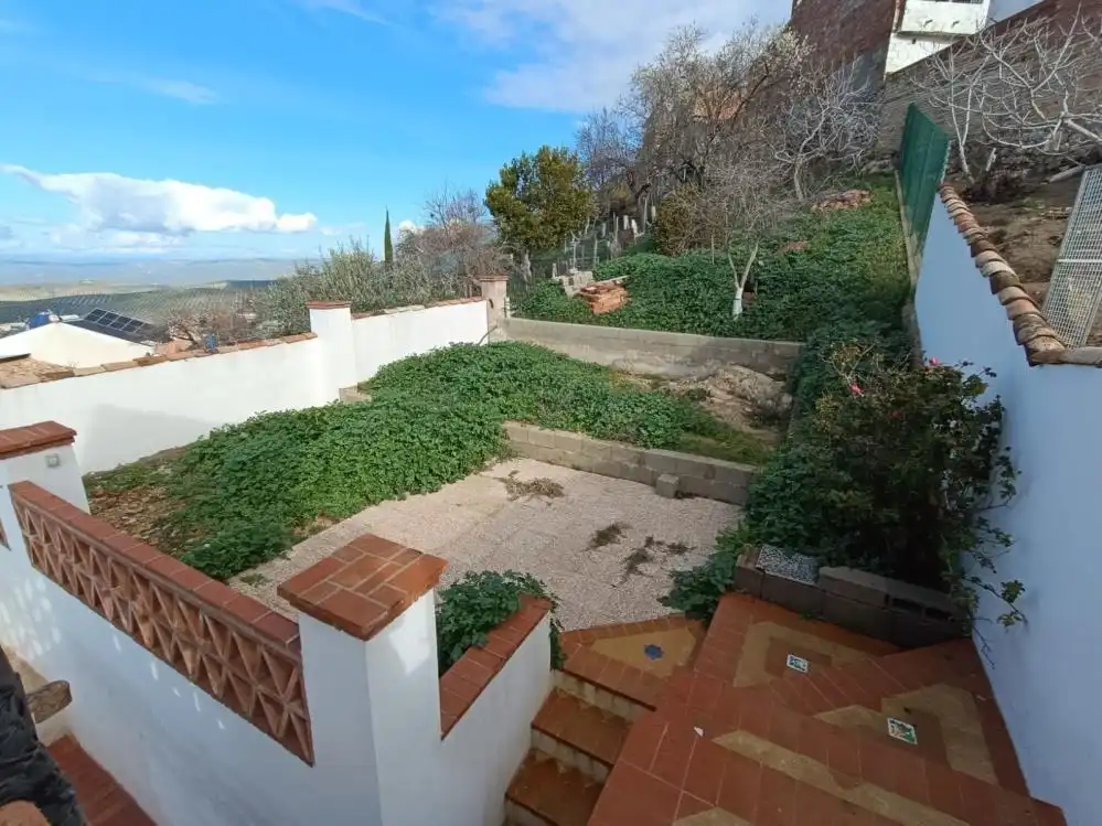 Jardí de Casa o xalet en venda en Chilluévar amb Aire condicionat, Terrassa i Moblat