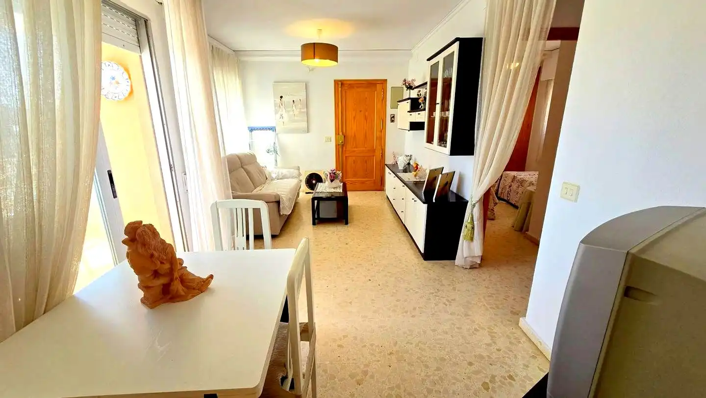 Living room of Apartments for rent in Gandia  with Terrace, Furnished and Community pool