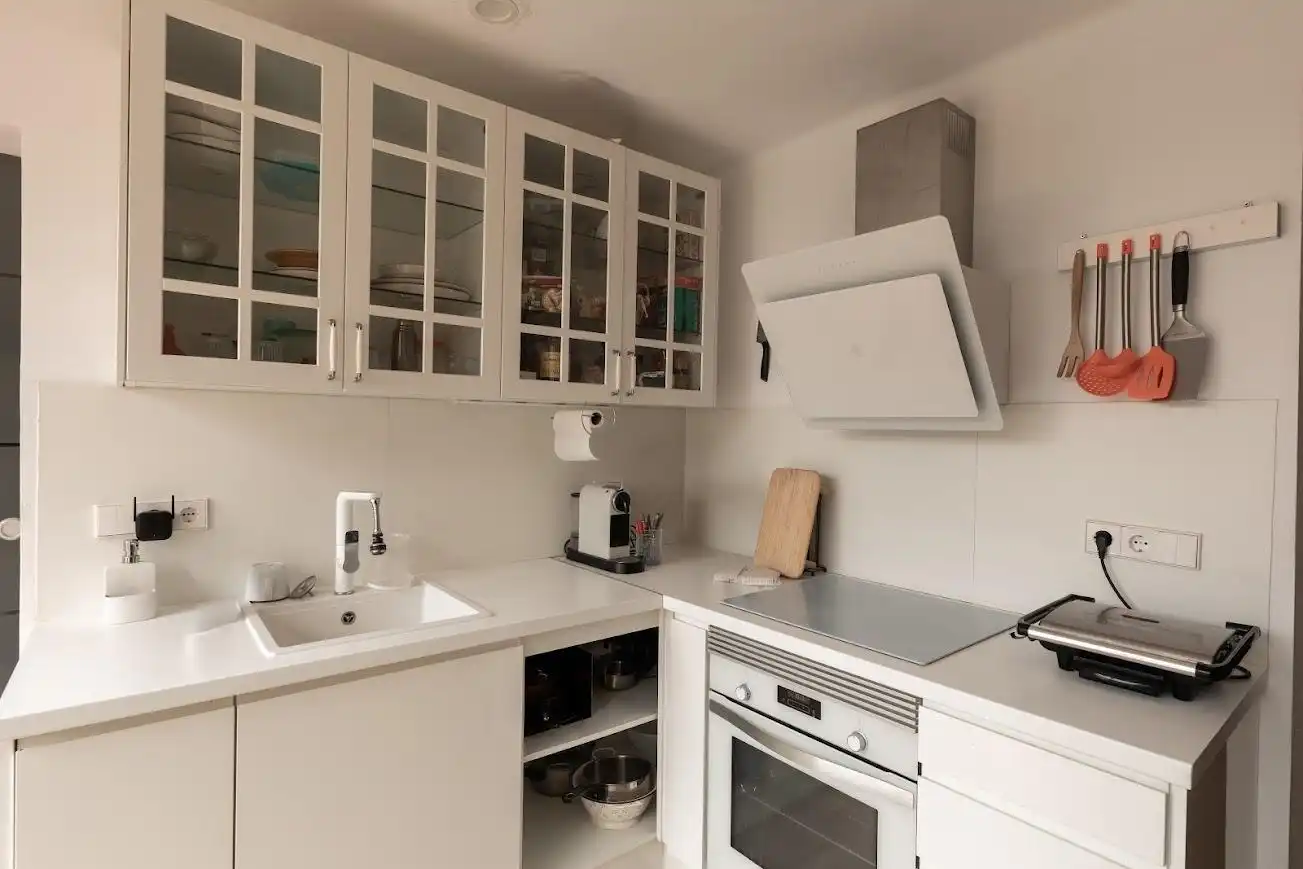 Kitchen of Houses for sale in Sant Joan  with Air Conditioner, Heating and Private garden