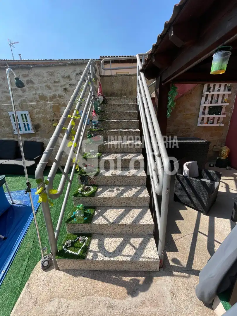 Terraza de Casa o chalet en venta en Rodezno con Calefacción, Jardín privado y Parquet
