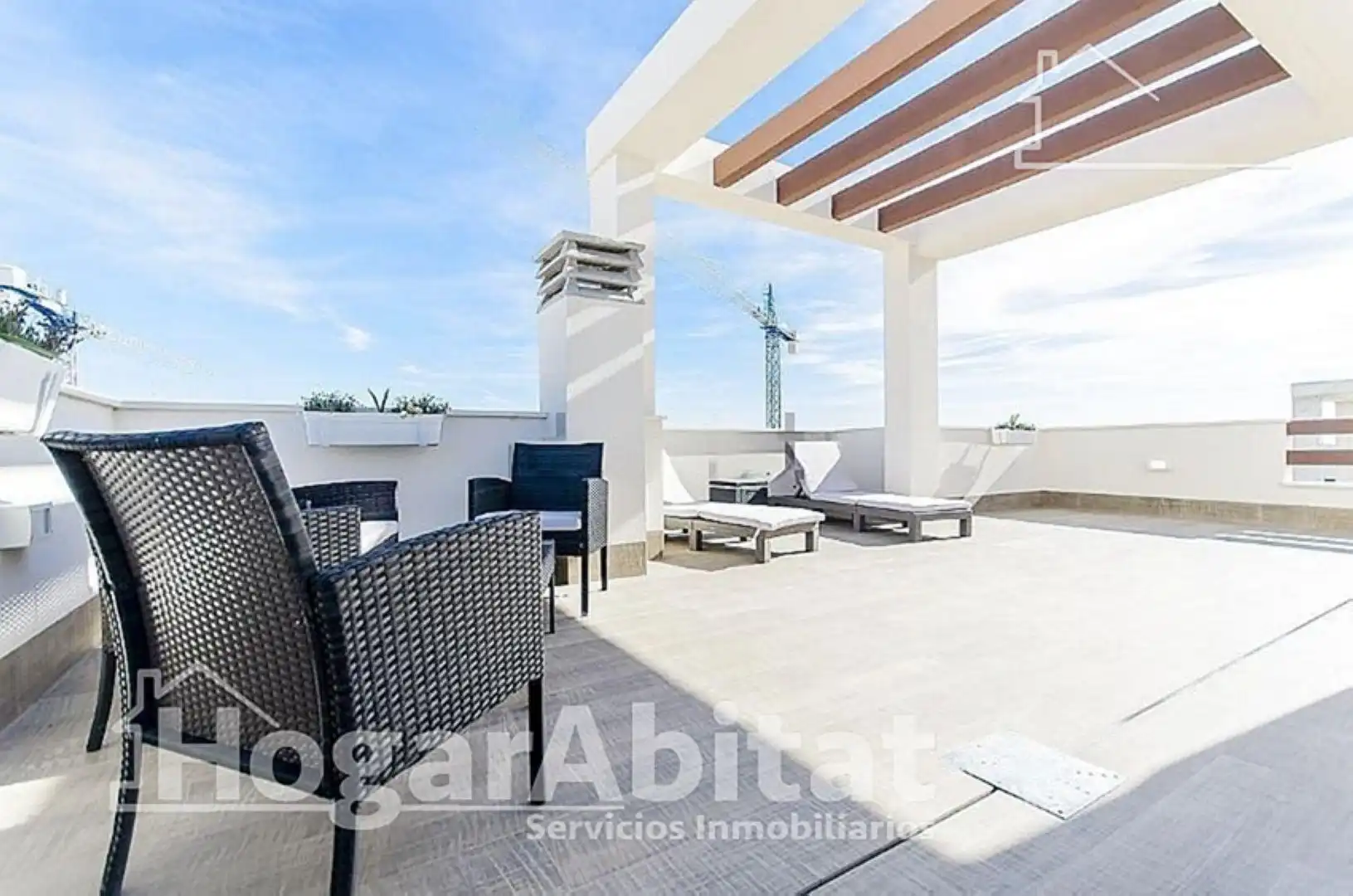 Terrace of Houses for sale in Vera  with Parquet flooring, Terrace and Swimming Pool