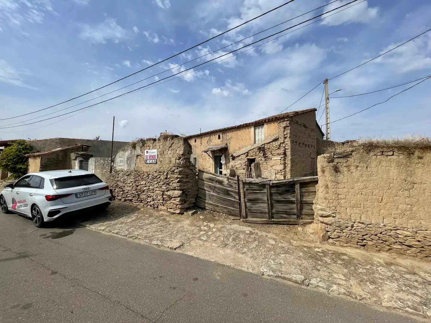 Vista exterior de Finca rústica en venda en Moraleja de Sayago, Zamora