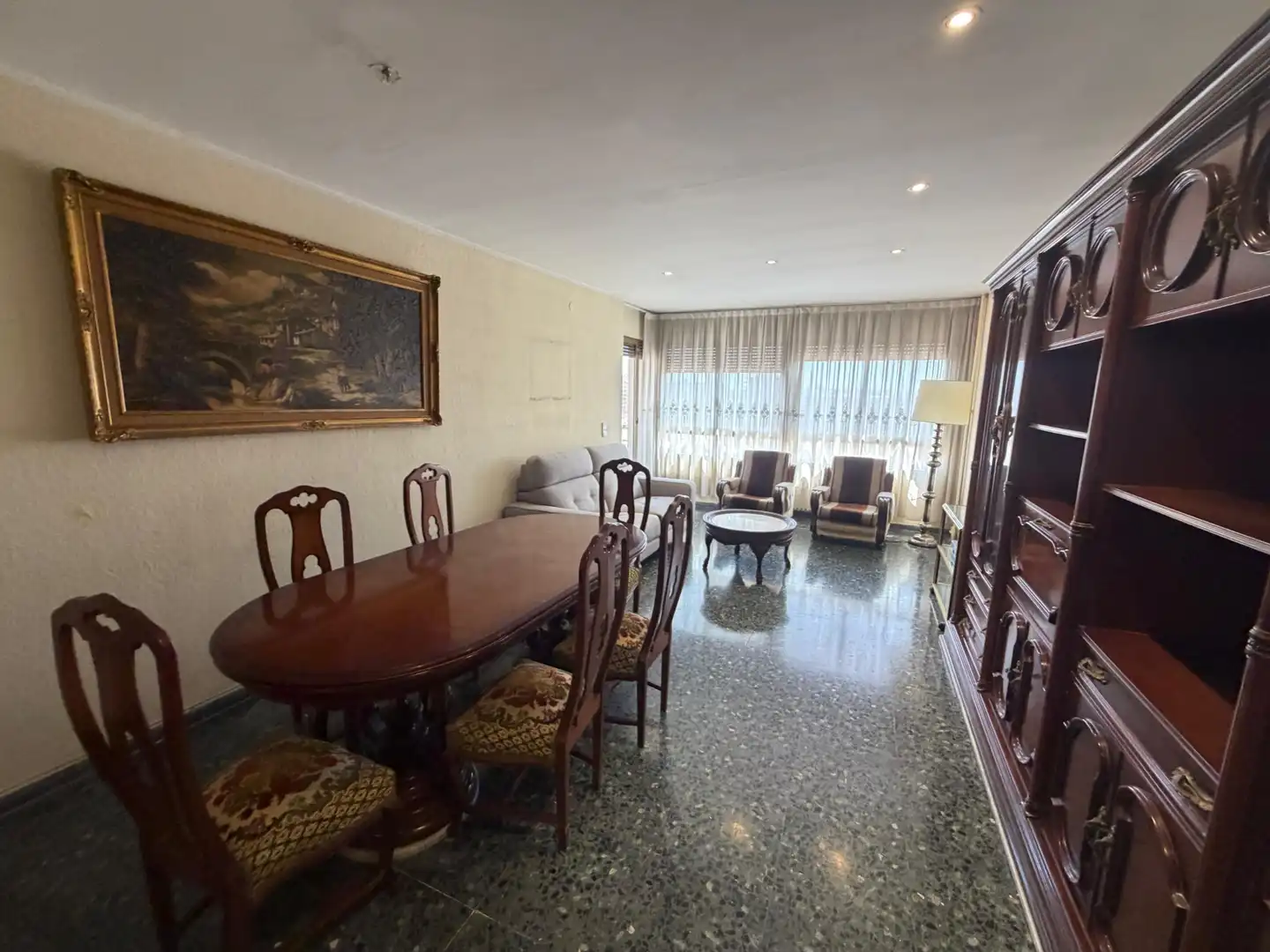 Dining room of Flat for sale in Lleida  with Air Conditioner, Heating and Storage room