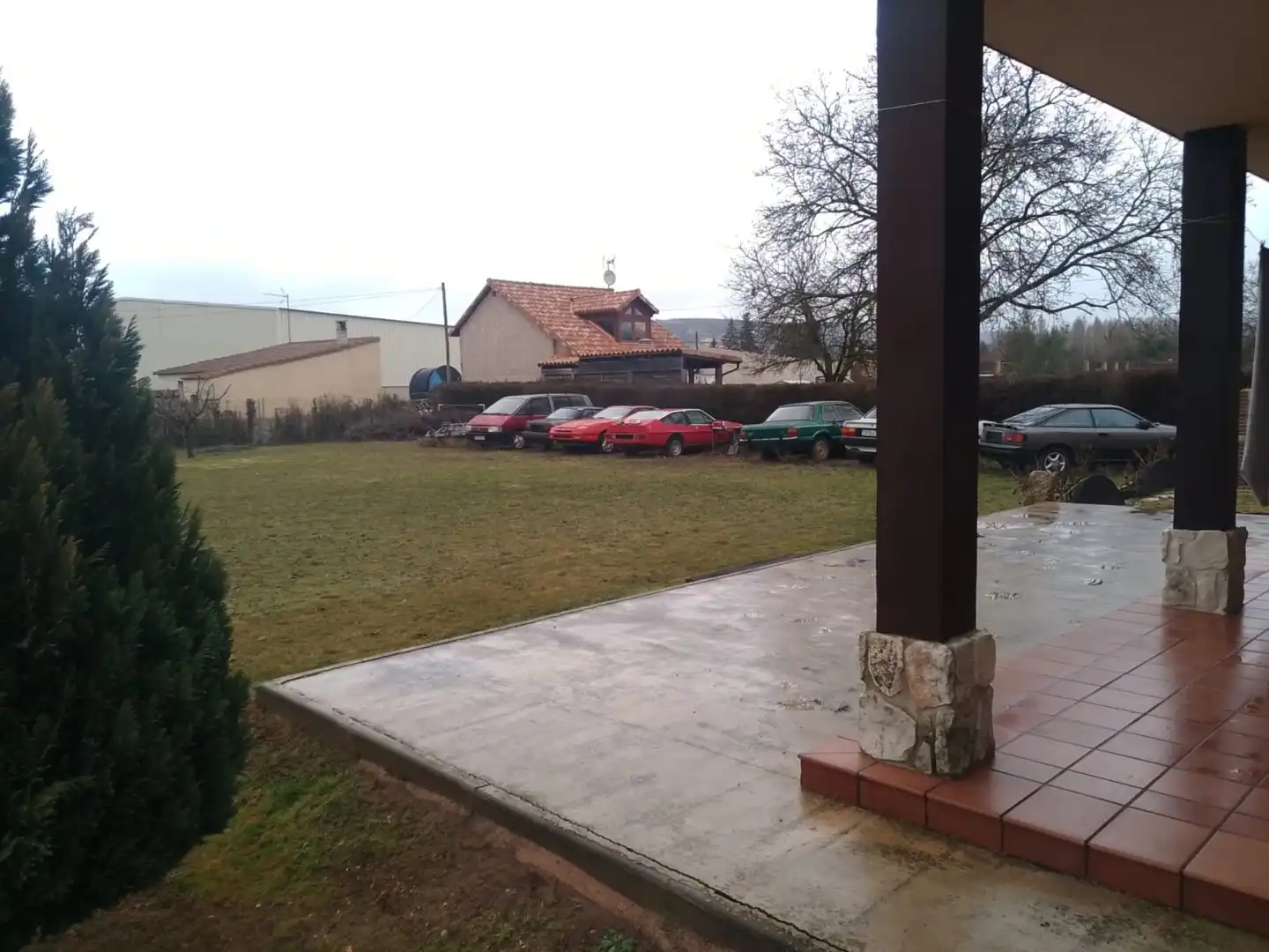 Aparcament de Casa o xalet en venda en Quintana del Puente amb Calefacció, Jardí privat i Terrassa