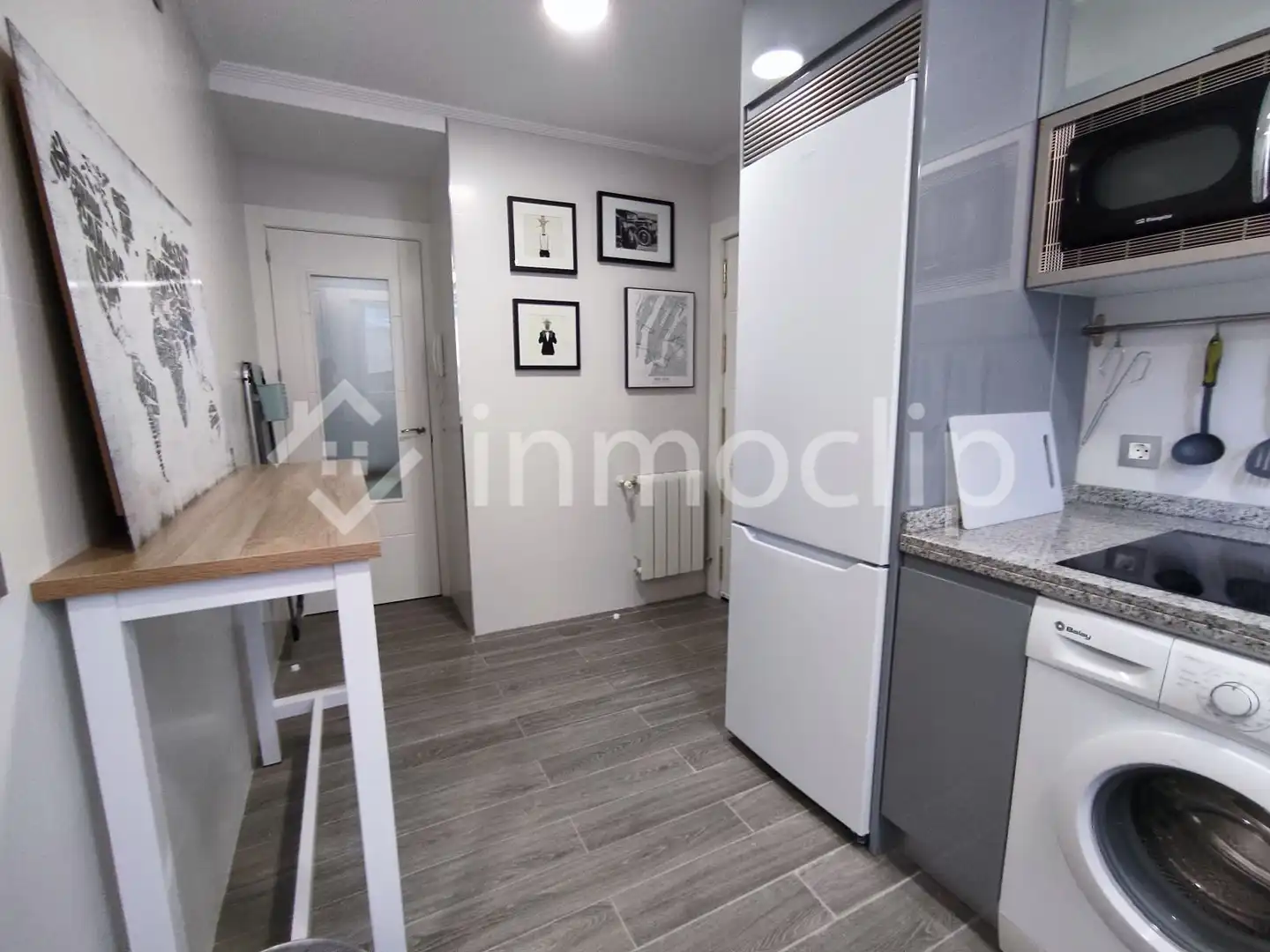 Küche von Wohnung zur untervermieten in Salamanca mit Heizung und Möbliert