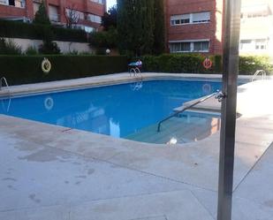 Swimming pool of Duplex for sale in  Madrid Capital  with Air Conditioner, Terrace and Swimming Pool